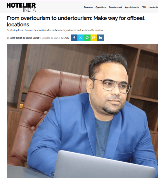 From overtourism to undertourism: Make way for offbeat locations