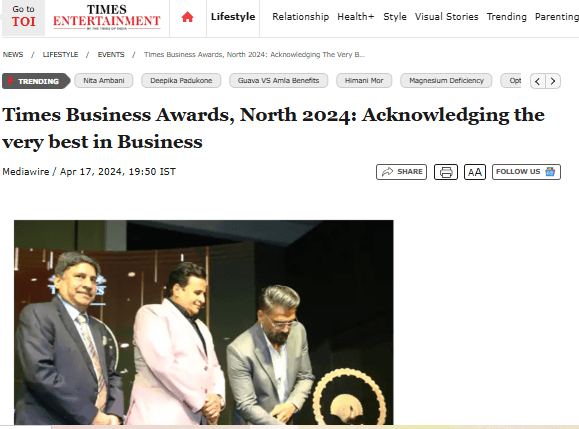 Times business awards north 2024 acknowledging the very best-in business