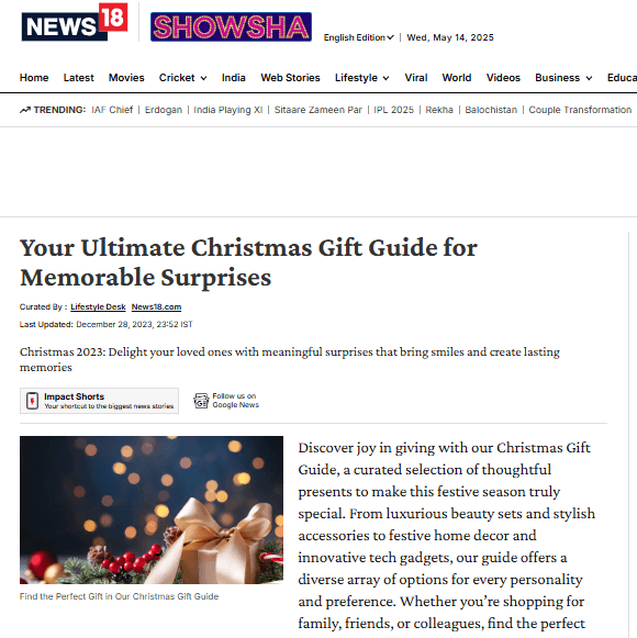 Your Ultimate Christmas Gift Guide for Memorable Surprises