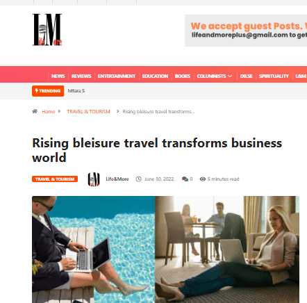 Rising Travel Transform Business