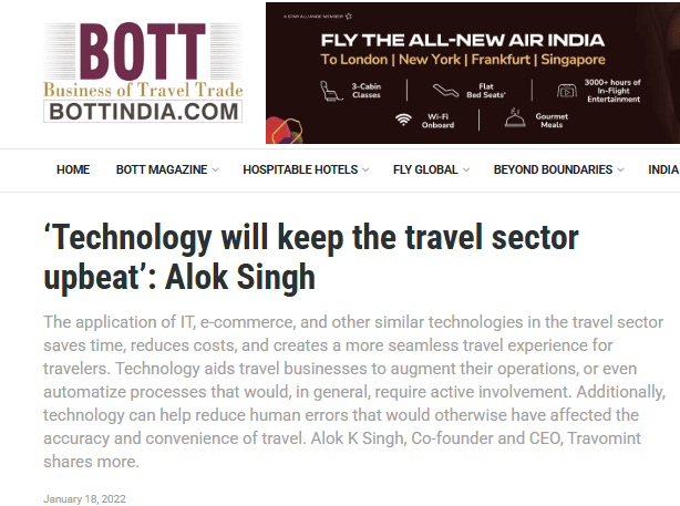 ‘Technology will keep the travel sector upbeat’: Alok Singh